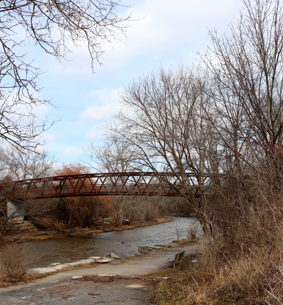 Erindale Park Bridge in Mississauga