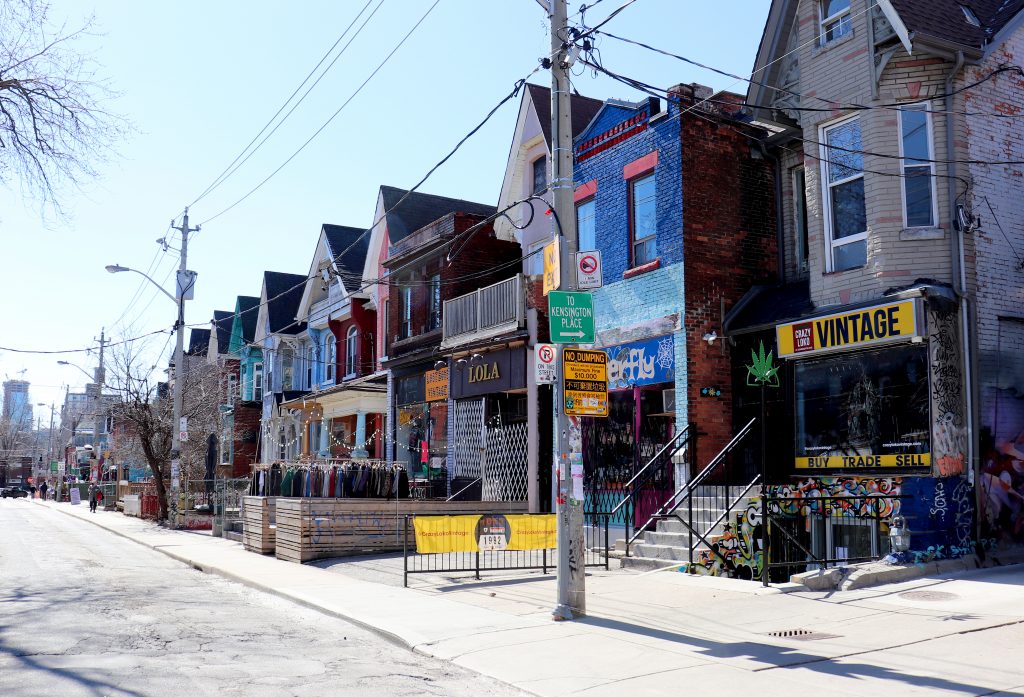 Kensington Place and Kensington Ave, an interesting neighbourhood to look at if you're Moving to Toronto