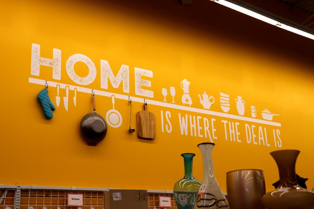 Home is where the deal is sign 
