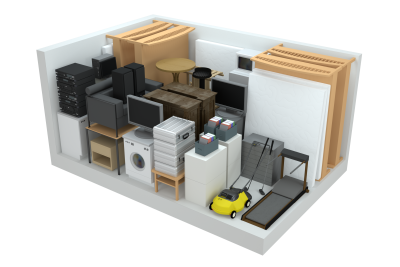 what fits in a 10x15 storage unit?