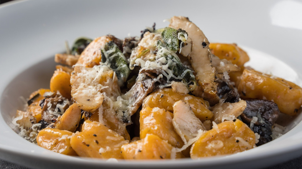 Homemade sweet potato
Gnocchi
