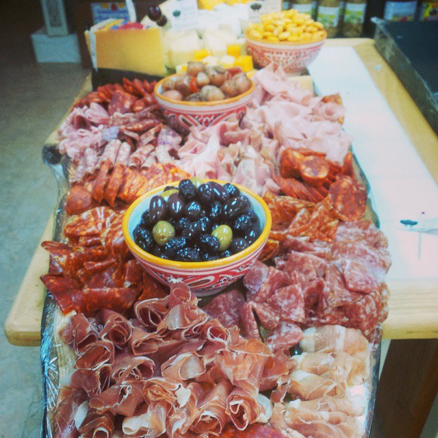 Charcuterie tray