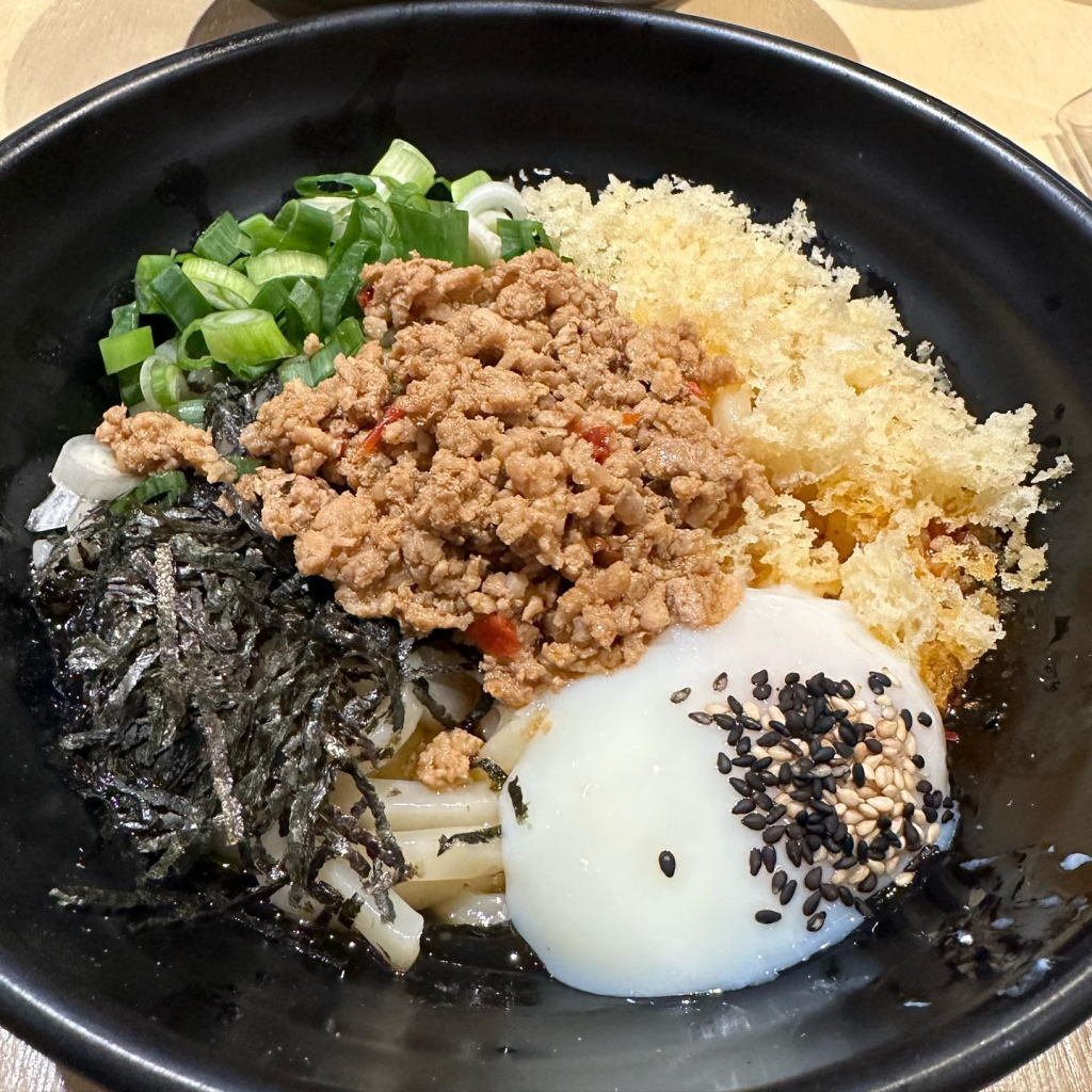 Original Mazesoba with gyoza