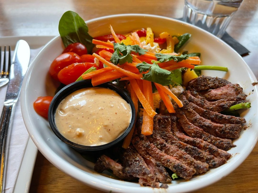 Spiced Steak Mariachi Bowl from Clarkson Pump and Patio