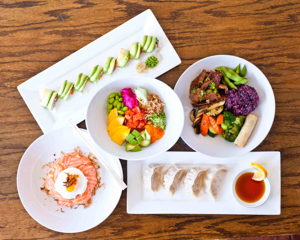 Various Dishes from Hee Sushi