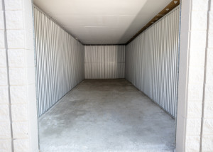 storage units measuring 10 feet by 30 feet in szie